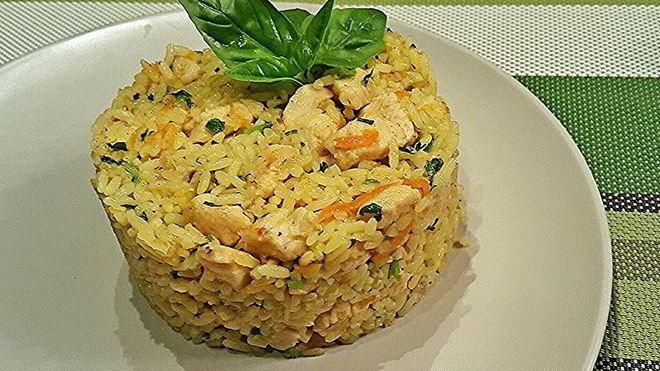 Рецепт Плов с куриным филе