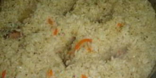 Рецепт плов с курицей и изюмом