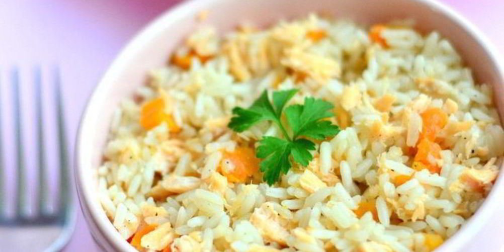 Как приготовить плов с лососем