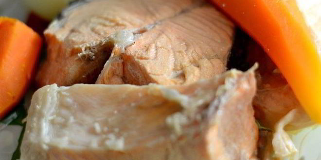 Рецепт плов с лососем