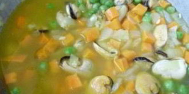 Рецепт плов с морепродуктами шум моря