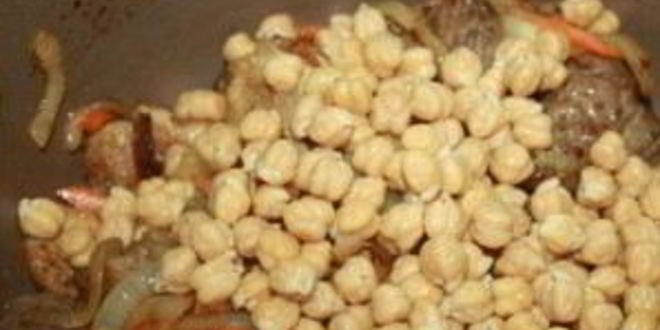 Рецепт плов с нутом и курицей