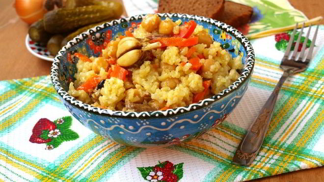 Рецепт Плов с нутом