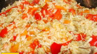 Рецепт Плов с овощами Ленивый перчик