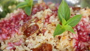 Рецепт Плов с разноцветным рисом