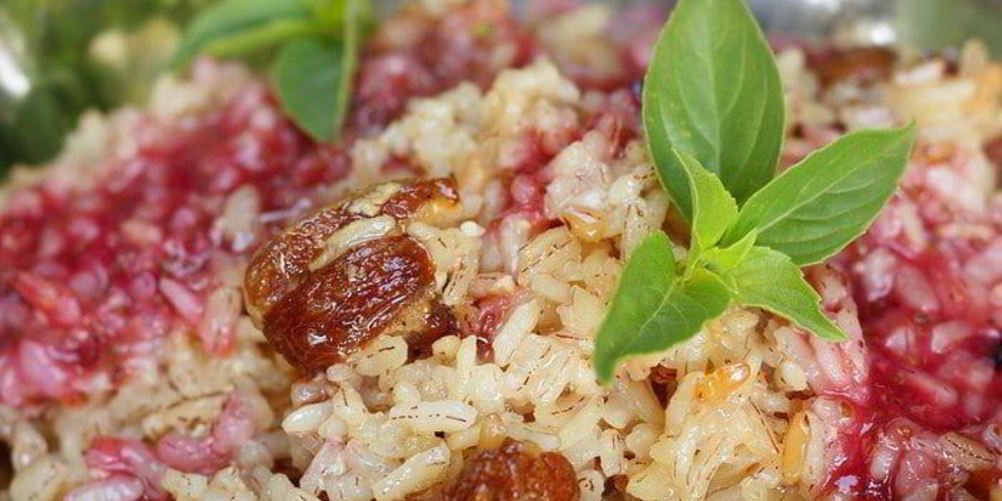 Как приготовить плов с разноцветным рисом