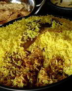 Плов с шафраном