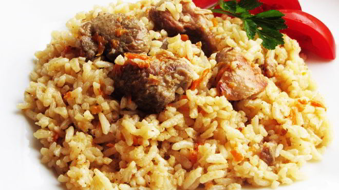 Рецепт Плов со свининой в казане