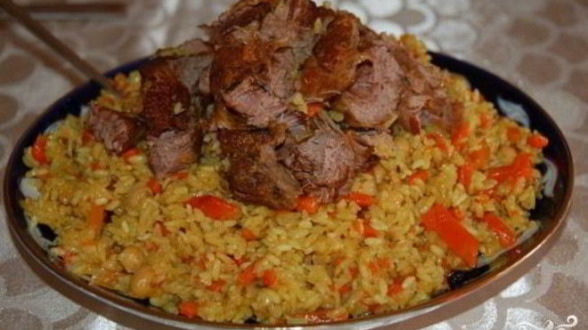 Рецепт Плов со свиными ребрышками