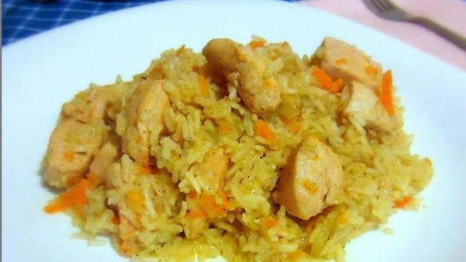 Рецепт Плов в духовке с курицей