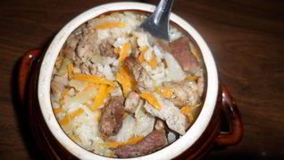 Рецепт Плов в горшочках