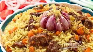 Рецепт Плов в казане на костре