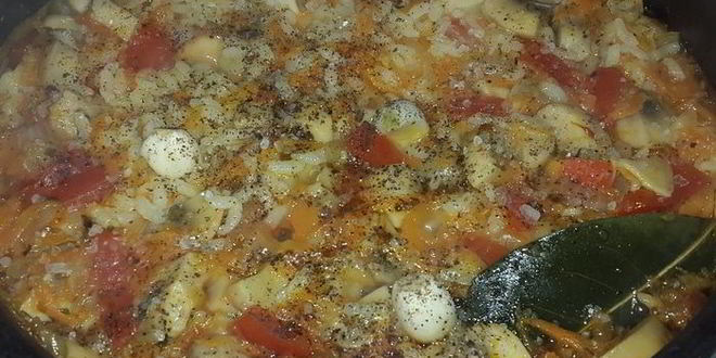 Рецепт постный плов с грибами