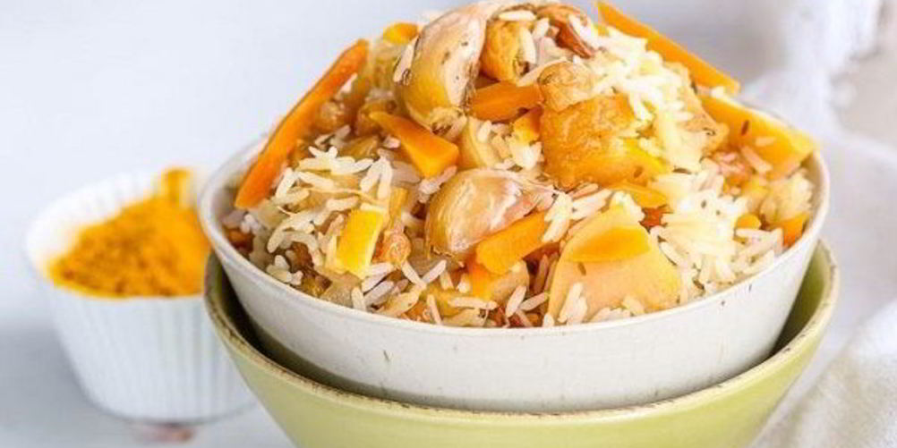 Как приготовить постный плов с сухофруктами