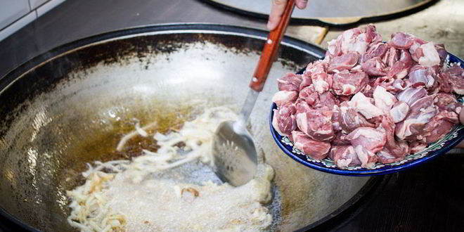 Рецепт праздничный плов