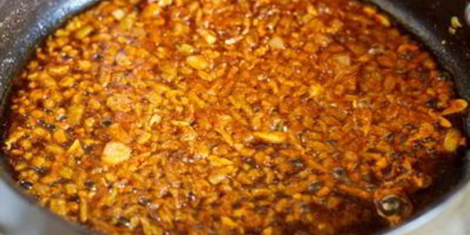 Рецепт пряный пилав с курицей и вялеными томатами