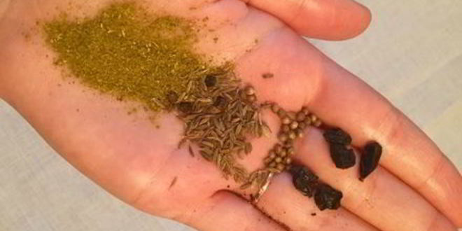 Рецепт пряный плов с орехами