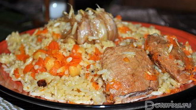 Рецепт Самаркандский плов