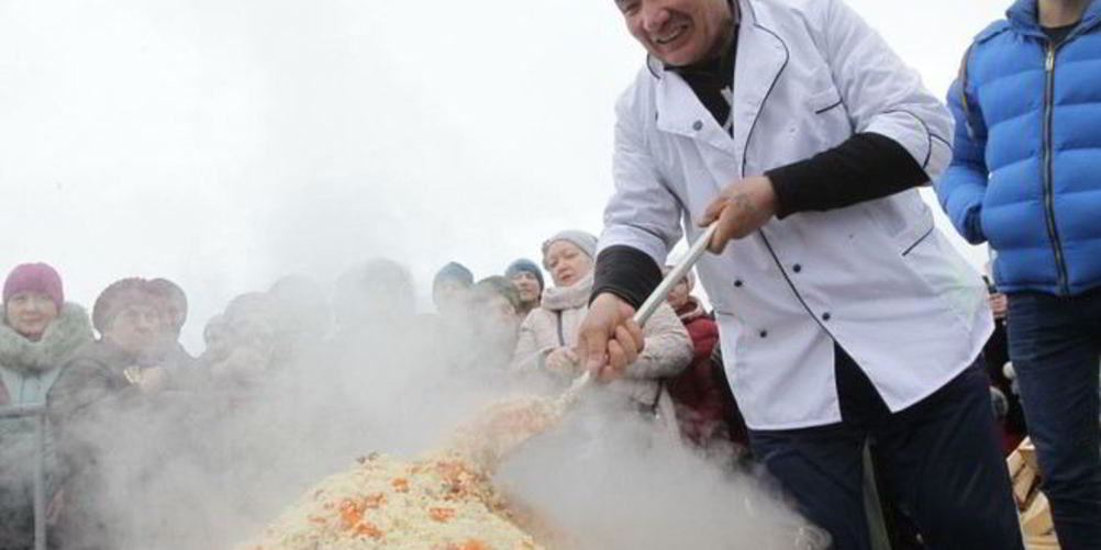 Рецепт плов с говядиной в казане