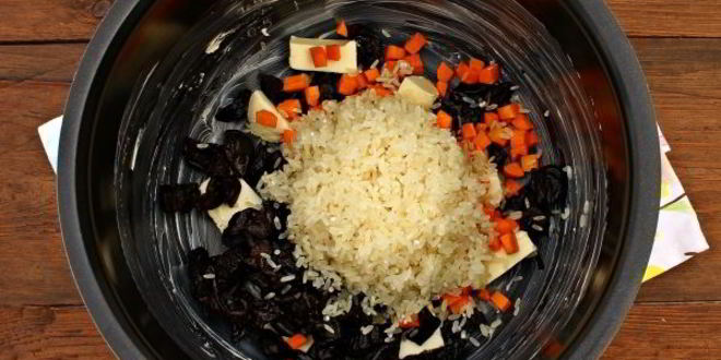 Рецепт сладкий плов в мультиварке