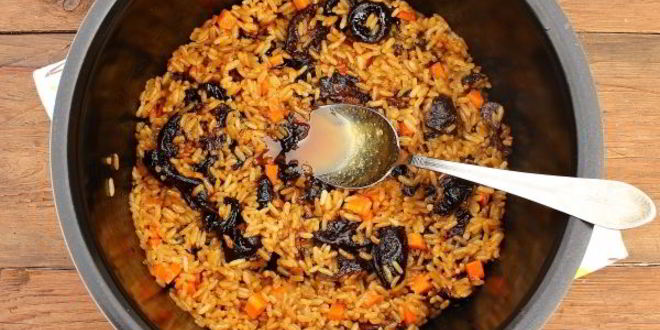 Рецепт сладкий плов в мультиварке