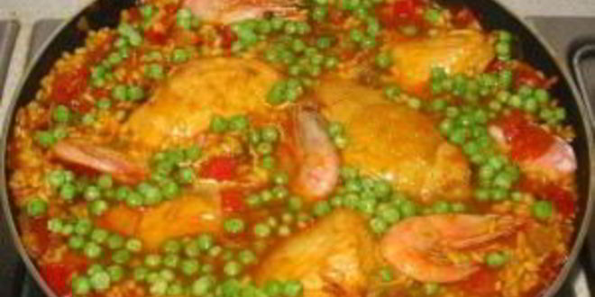 Рецепт традиционная испанская паэлья