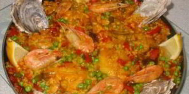 Рецепт традиционная испанская паэлья