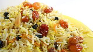 Рецепт Вегетарианский плов с сухофруктами