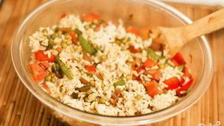 Рецепт Вегетарианский плов в мультиварке