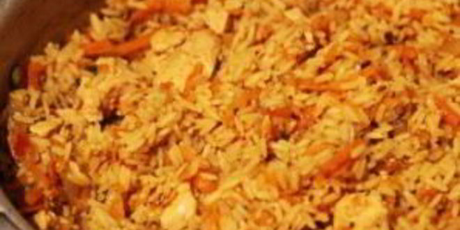 Рецепт вкусный плов с курицей