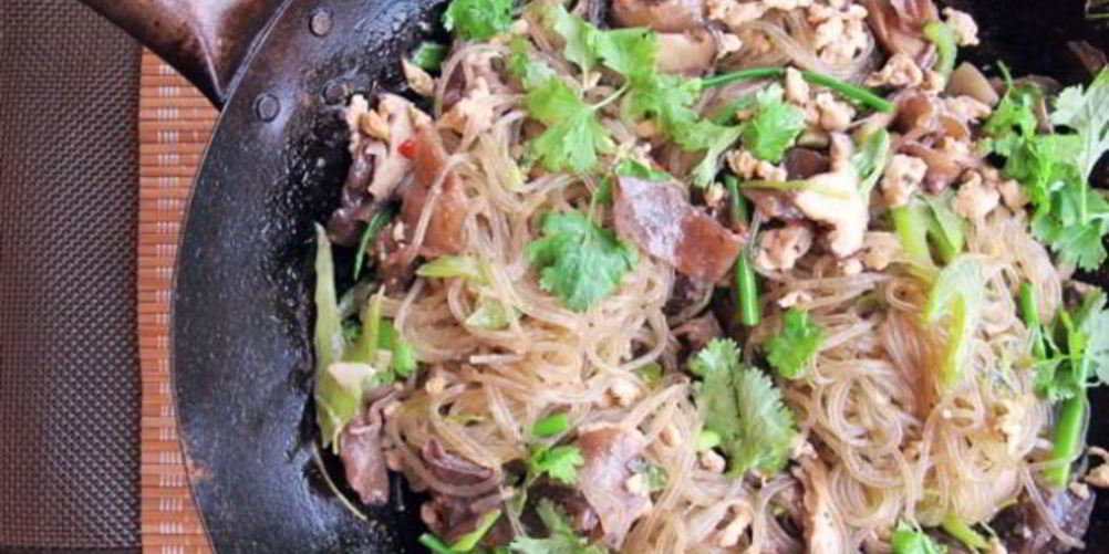 Как приготовить прозрачная лапша с курицей