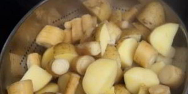 Рецепт пюре из картофеля и пастернака