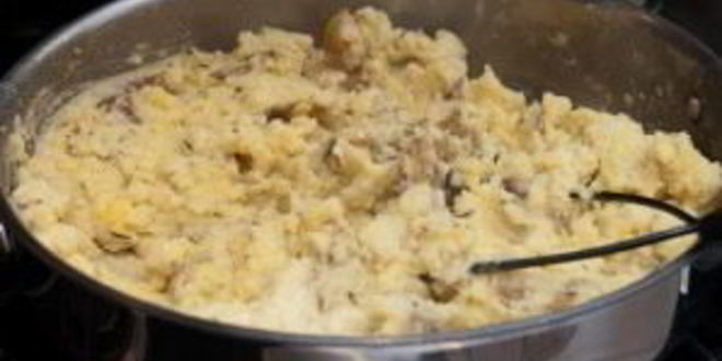 Рецепт пюре из молодого картофеля