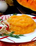 Пюре из тыквы и картофеля