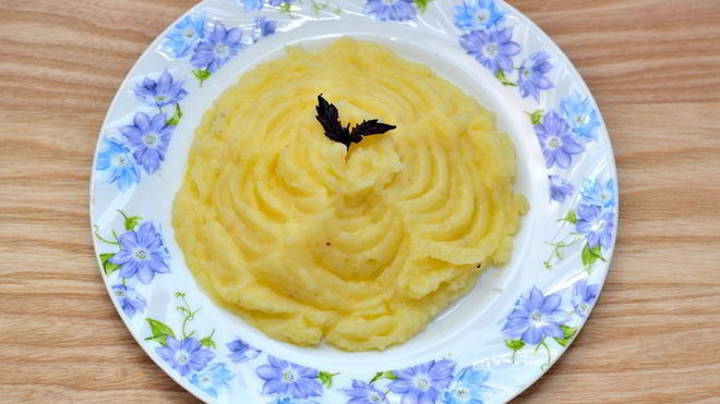 Рецепт Пюре картофельное с молоком