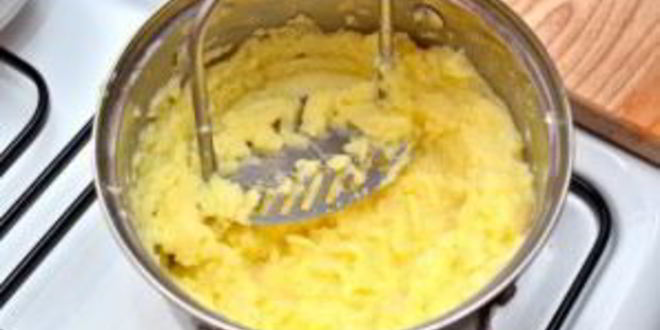 Рецепт пюре картофельное с молоком