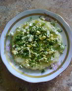 Пюре картофельное с яйцом