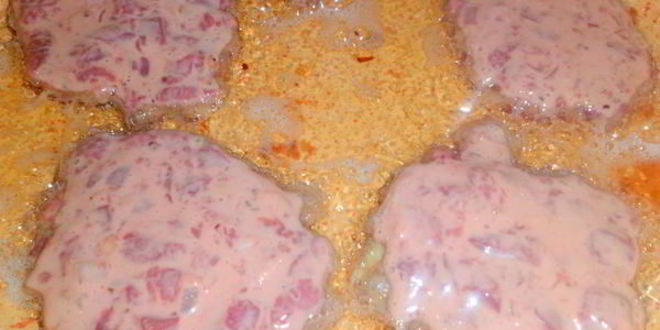 Рецепт фрикасе из куриной печени