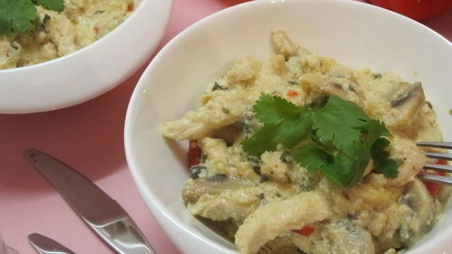 Рецепт Фрикасе из курицы с грибами