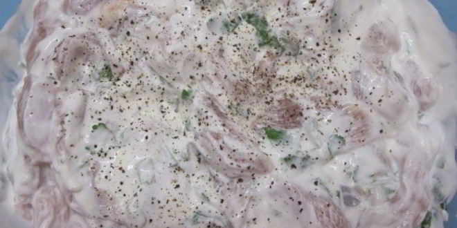 Рецепт фрикасе из курицы с грибами