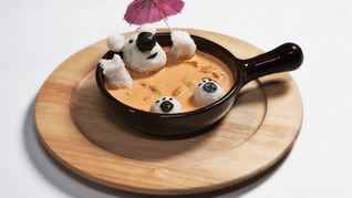 Рецепт Фрикасе из курицы с рисовым медвежонком