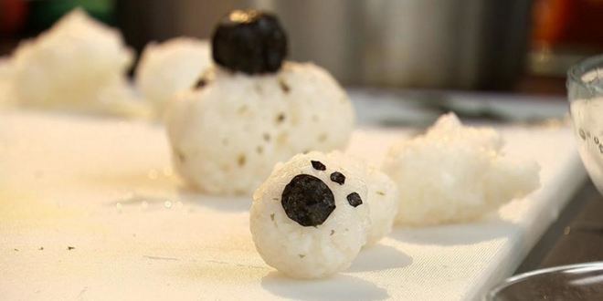 Рецепт фрикасе из курицы с рисовым медвежонком