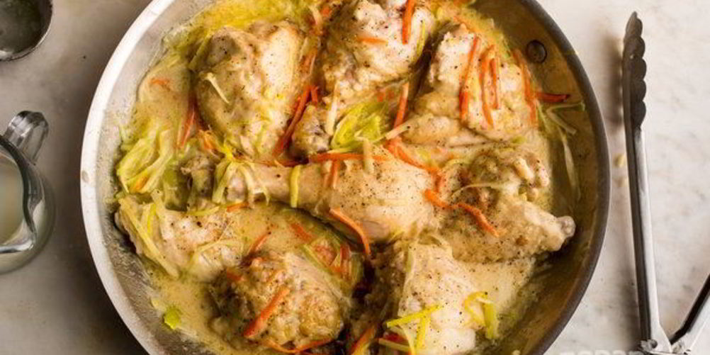 Как приготовить фрикасе из курицы