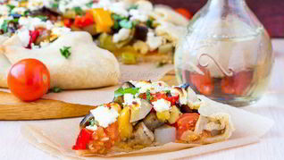 Рецепт Галета Бриам с греческим овощным рагу