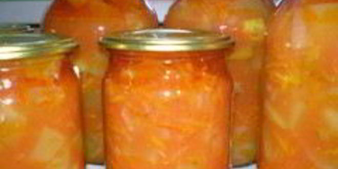 Рецепт кабачковое рагу на зиму