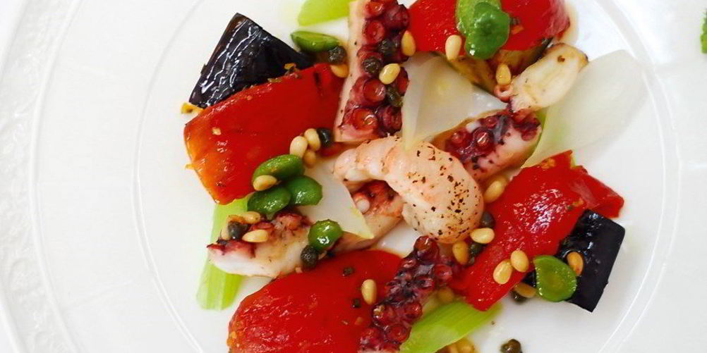 Как приготовить капоната с морепродуктами