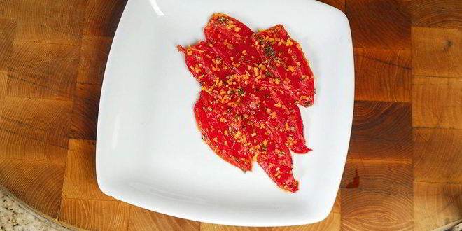 Рецепт капоната с морепродуктами