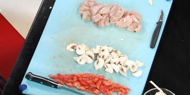 Рецепт куриное фрикасе с томатами черри