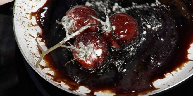 Рецепт куриное фрикасе с томатами черри