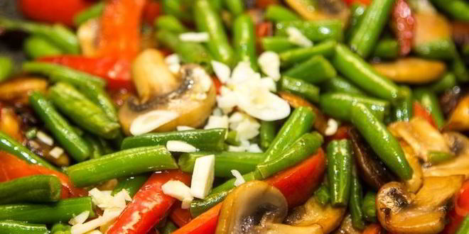 Рецепт куриный шницель с овощным рагу